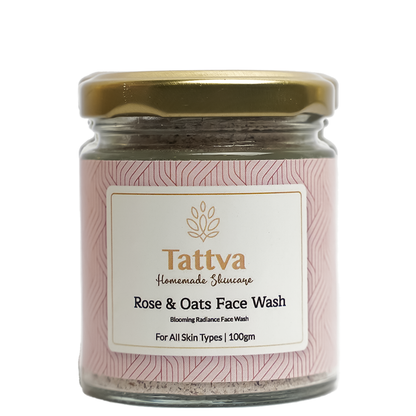 Rose & Oats Face Wash